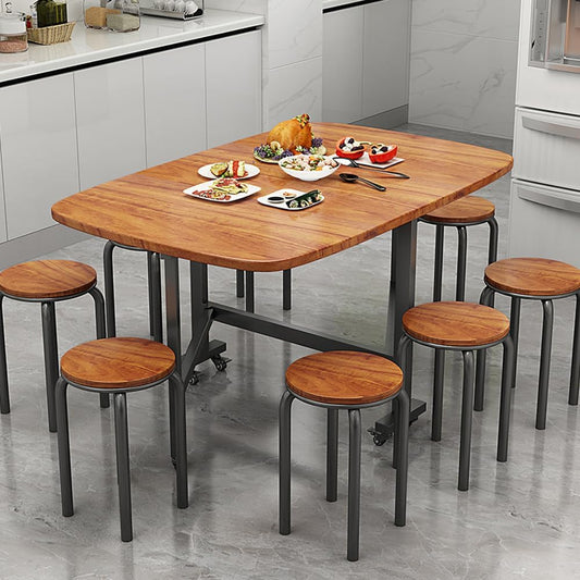 Multifunction Table Drop Leaf Dining Table - 47"  (Brown)